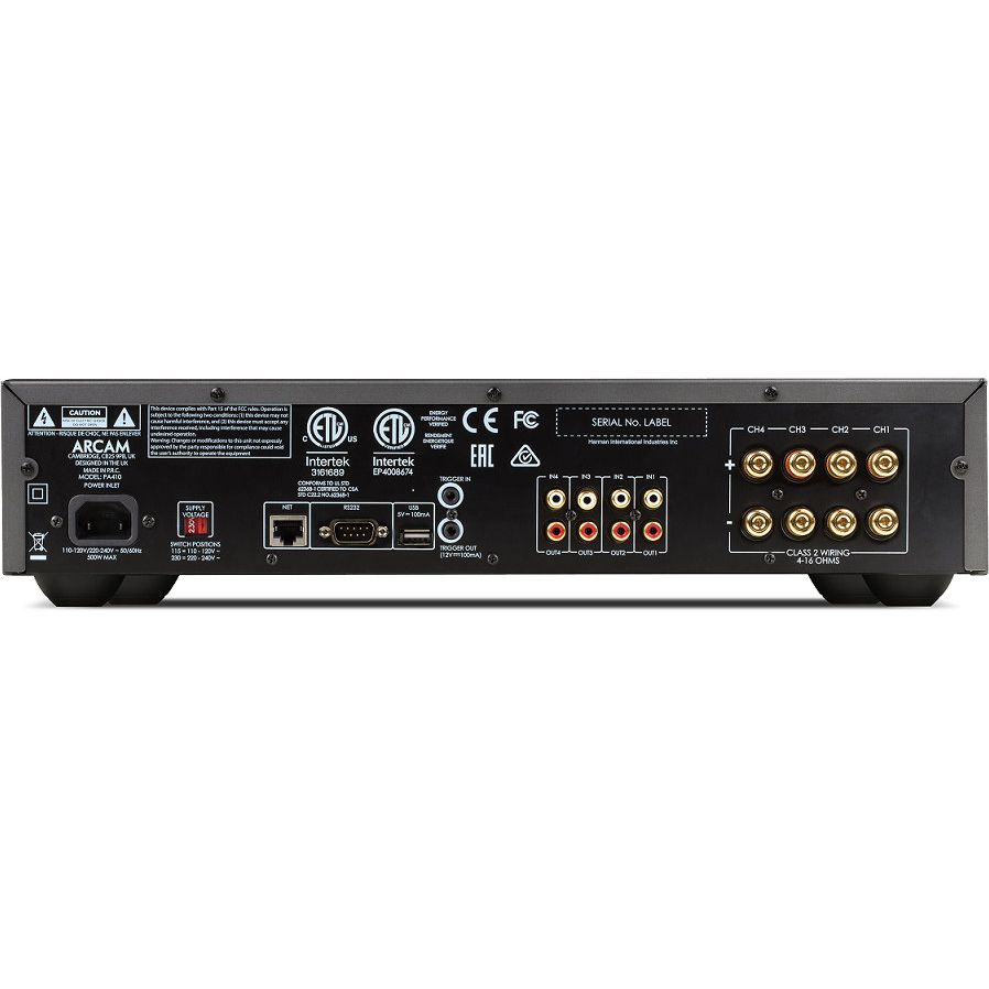Arcam PA410 Class AB 4 ch Power Amplifier - Ex Demo