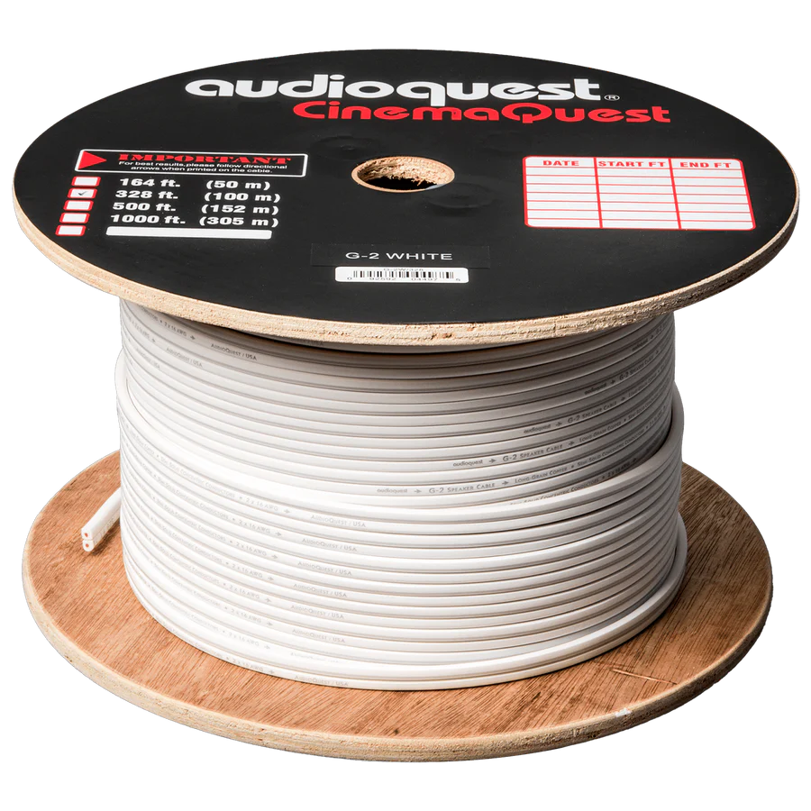 AudioQuest G2 15 AWG Bulk Speaker Cable, 15m Spool - AudioQuest Clearance