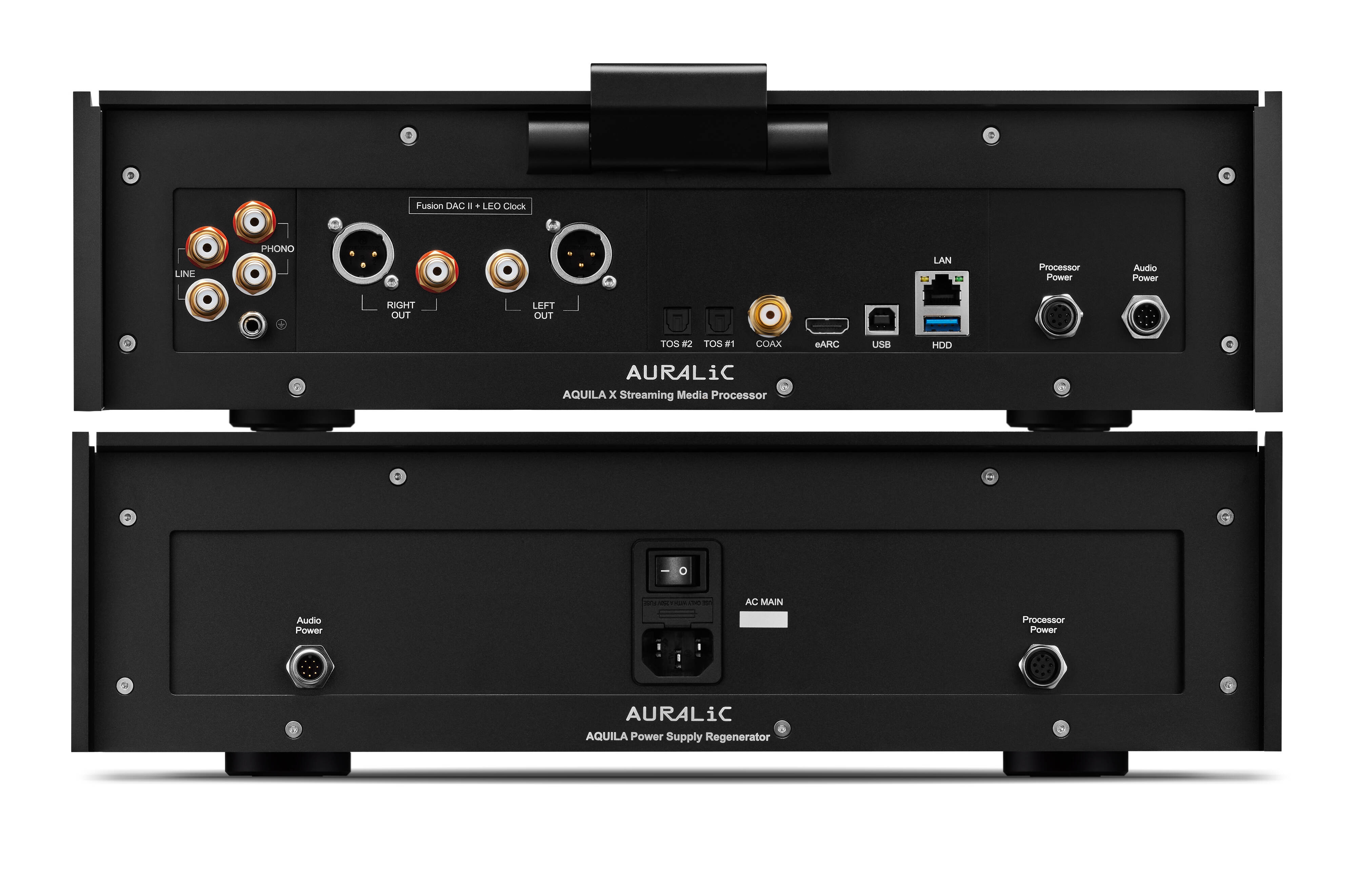 Auralic Aquila X3 Streaming Media Processor Rear 3
