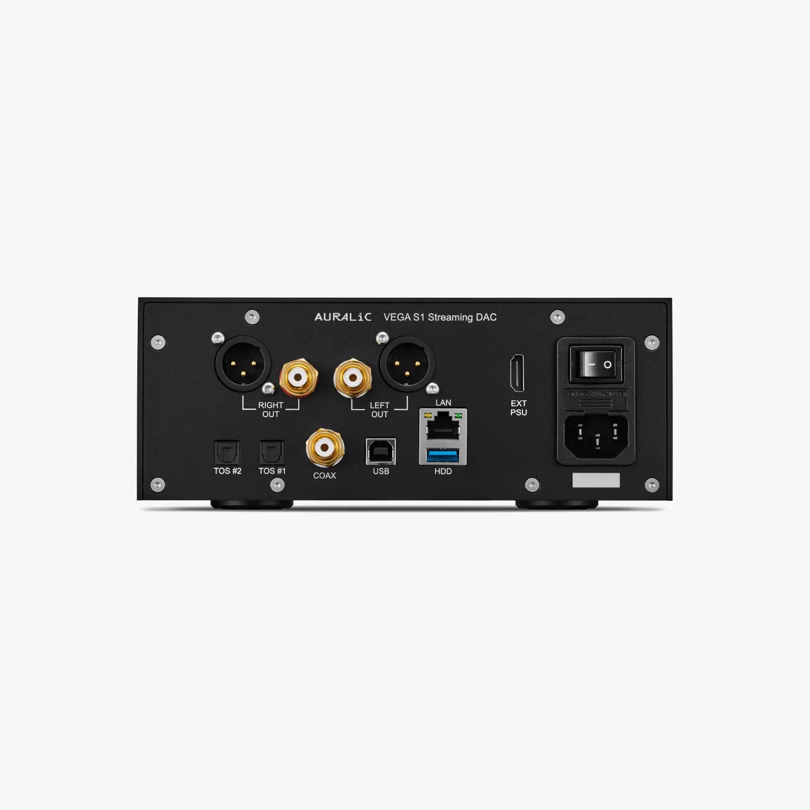 Auralic VEGA S1 Streaming DAC Preamplifier Rear