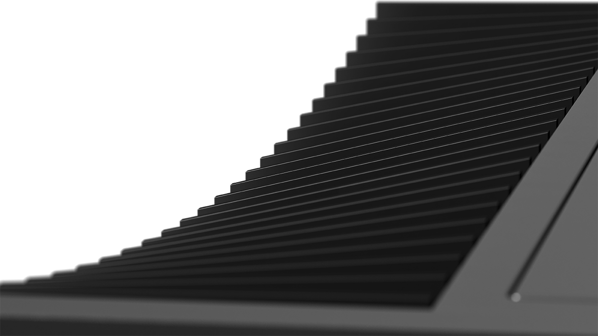 Black Linn Klimax Solo 800 Mono Amplifier Fins