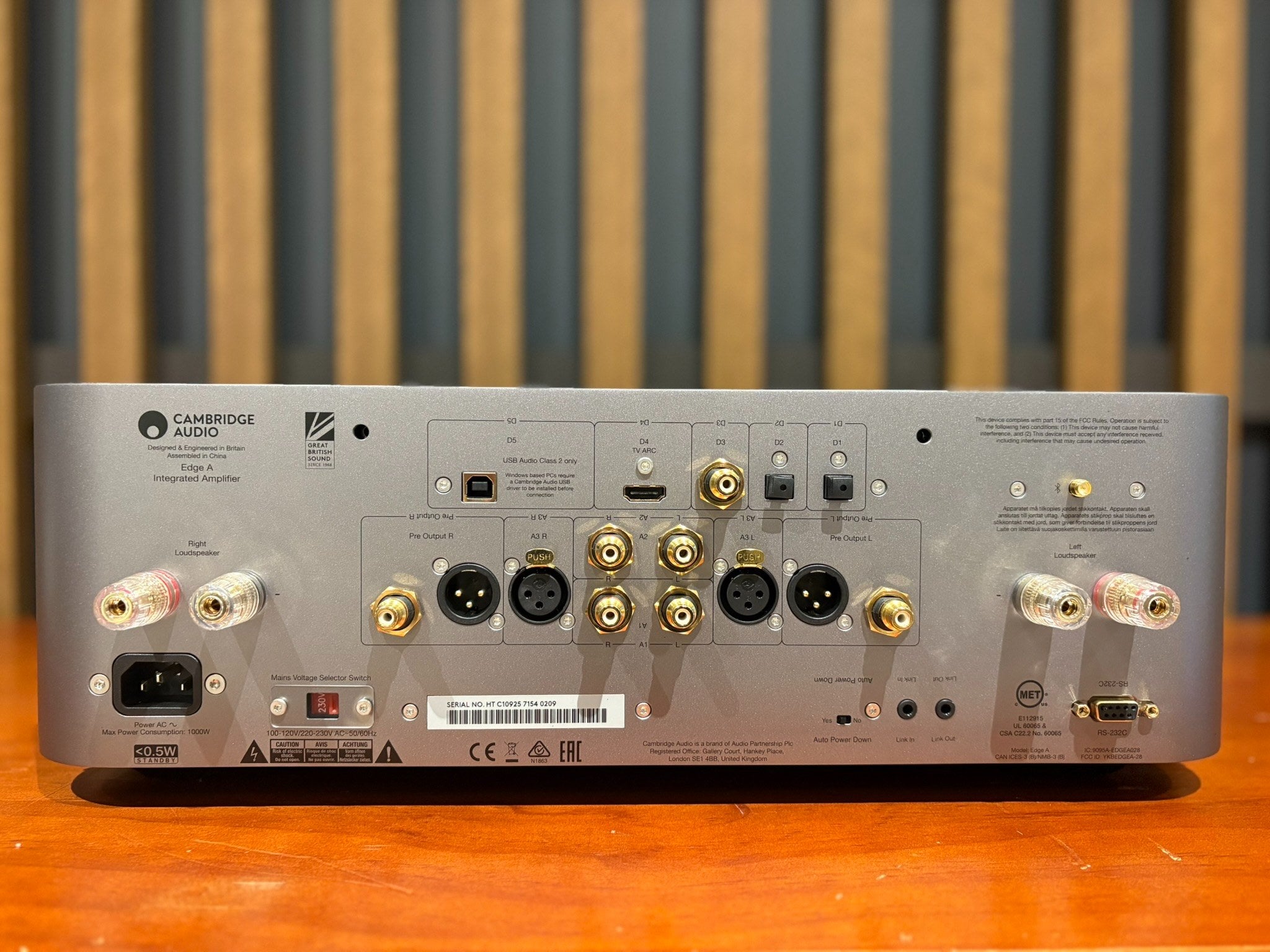 Cambridge Audio Edge A Integrated Amplifier - Consignment