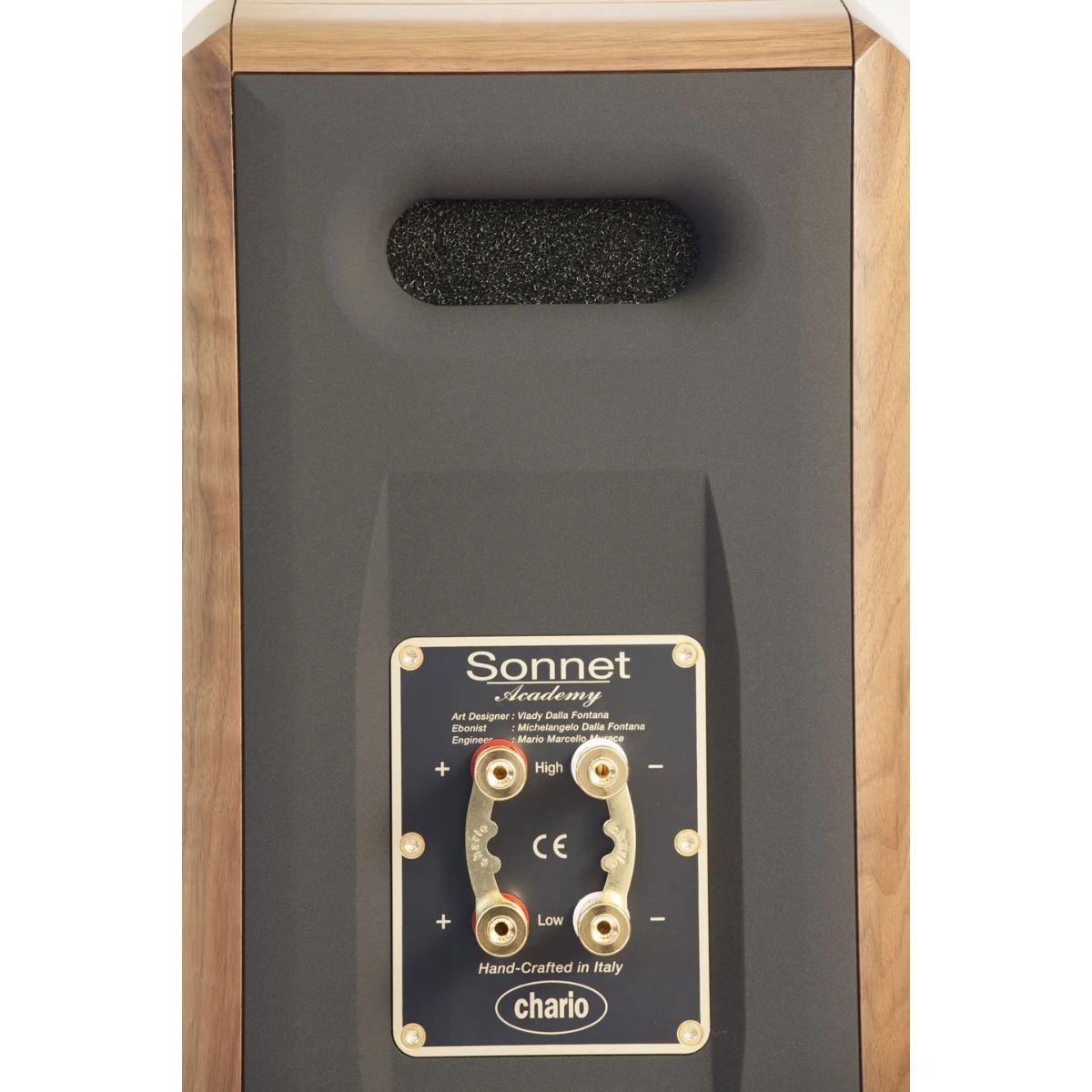 Chario Academy Sonnet Bookshelf Speakers with Stands