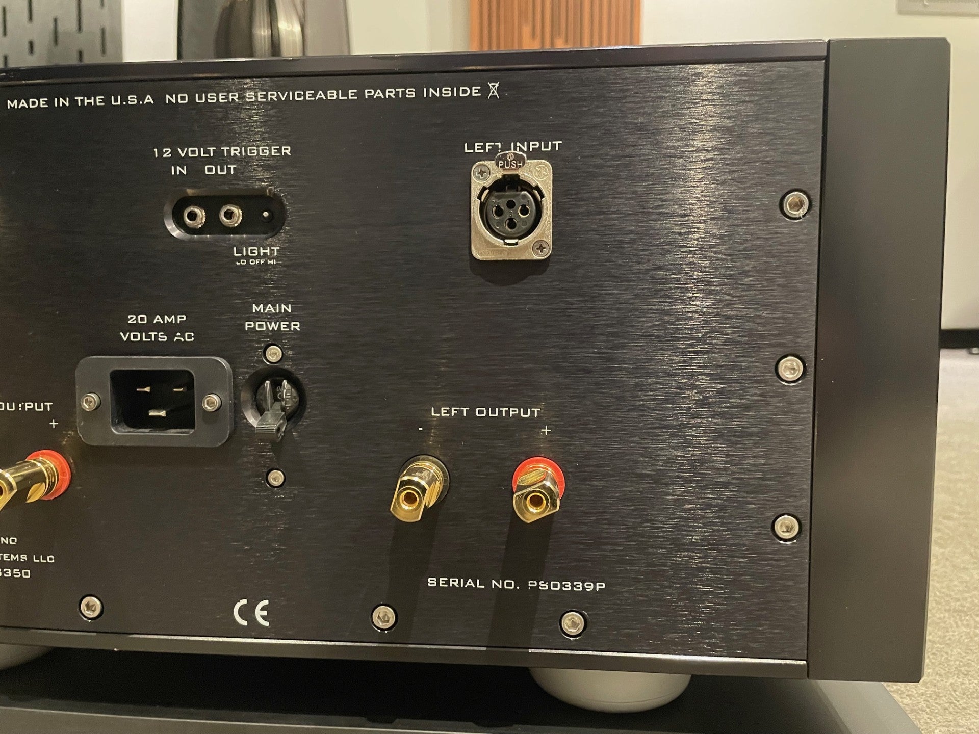 Dan D'Agostino Progression S350 Stereo Amplifier, Black - As Traded