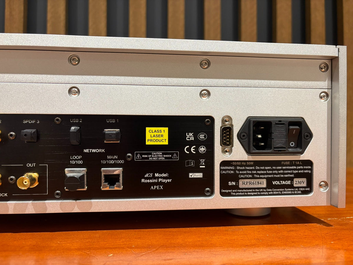dCS Rossini Apex CD Player/Streamer - Consignment