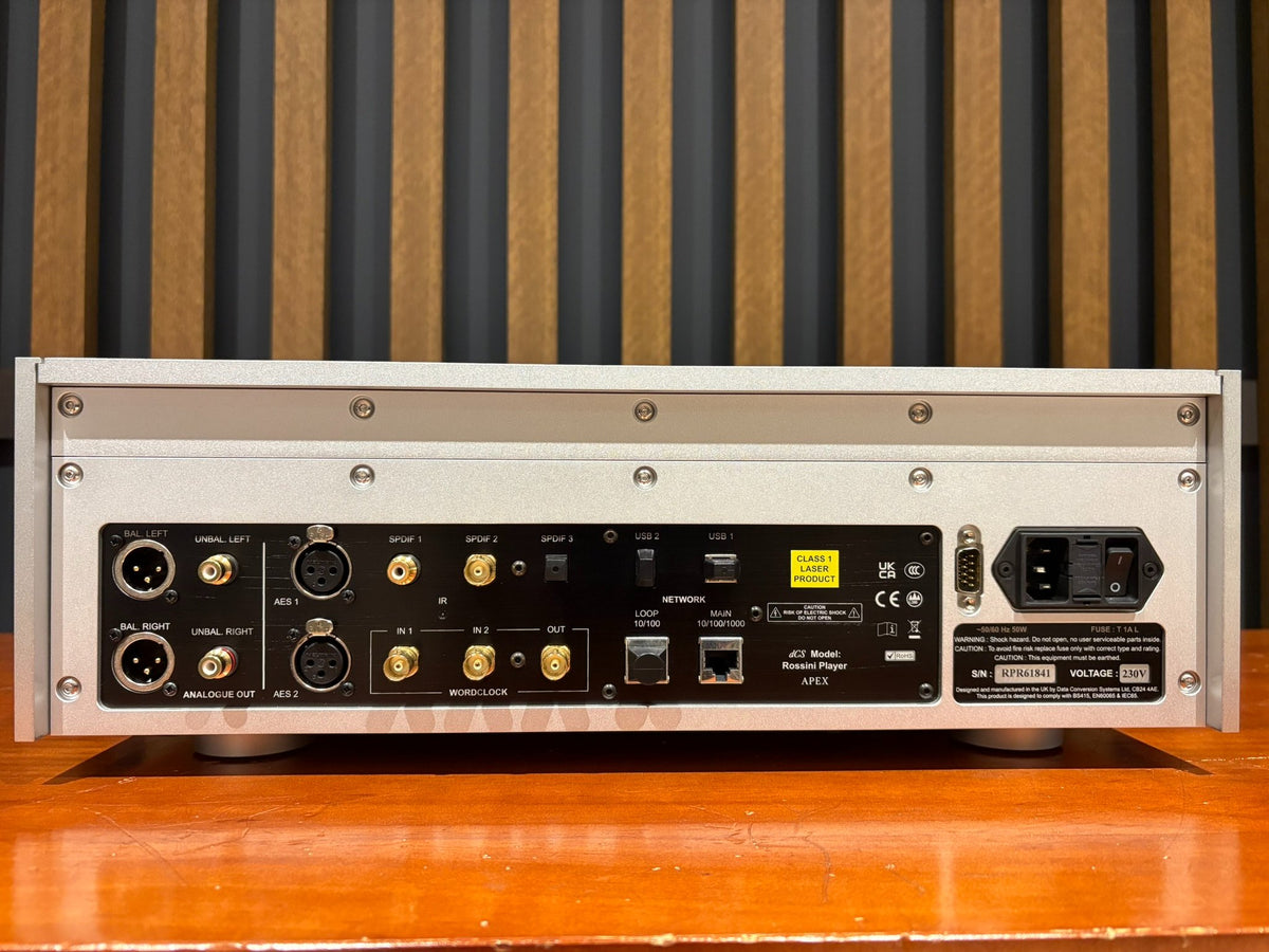 dCS Rossini Apex CD Player/Streamer - Consignment
