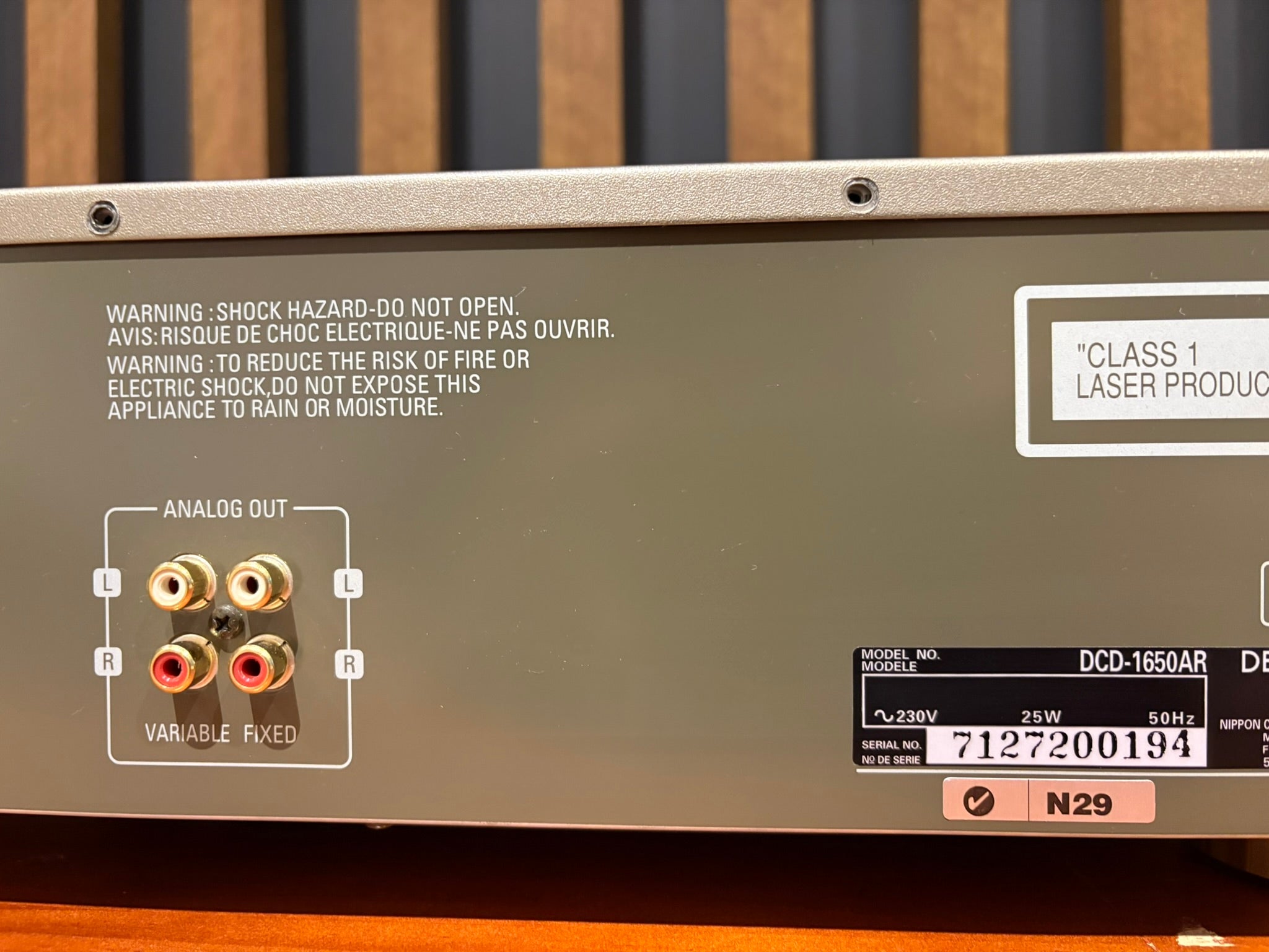 Denon DCD-1650AR CD Player - Consignment