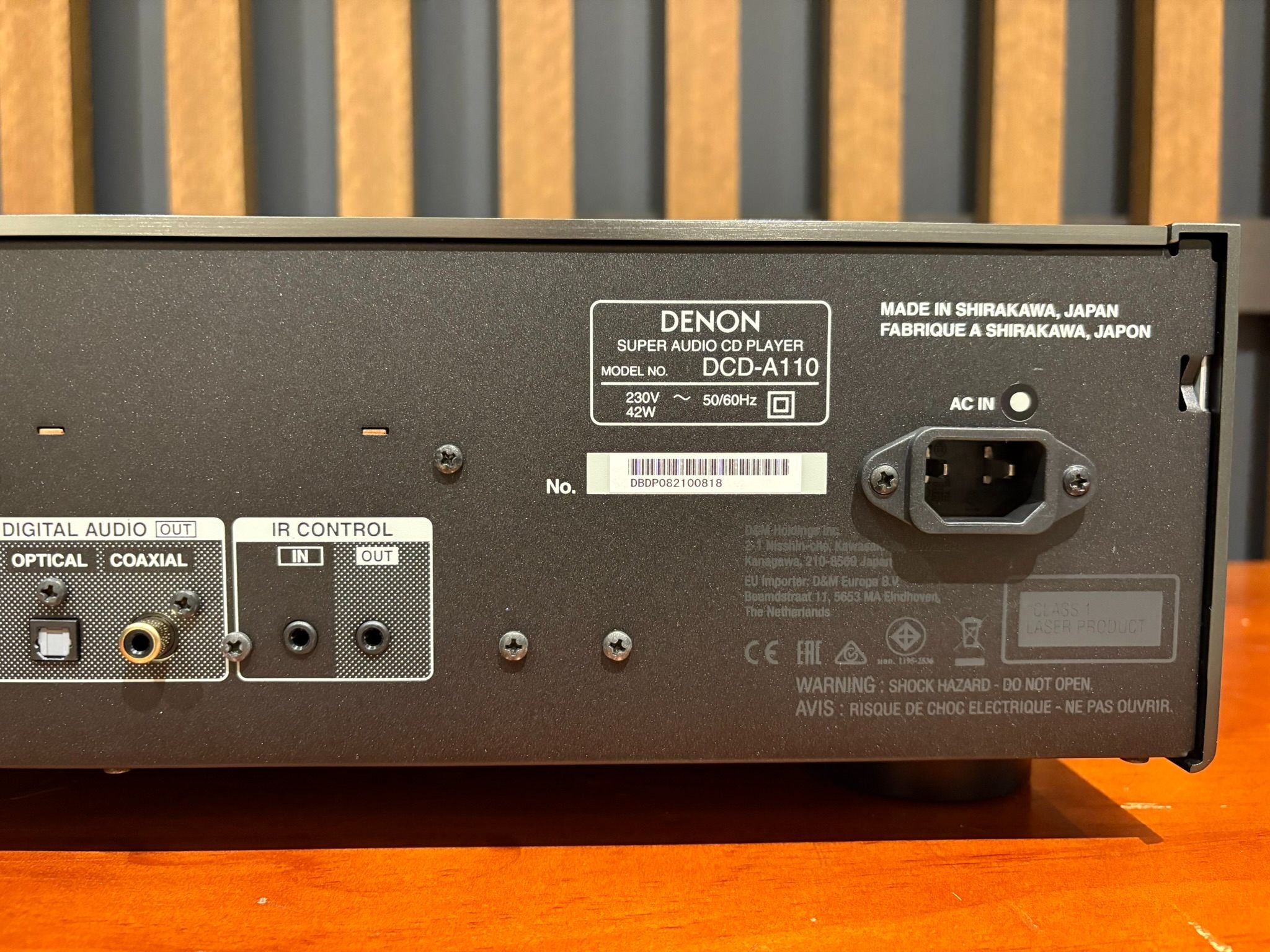 Denon DCD-A110 SACD Player - Consignment