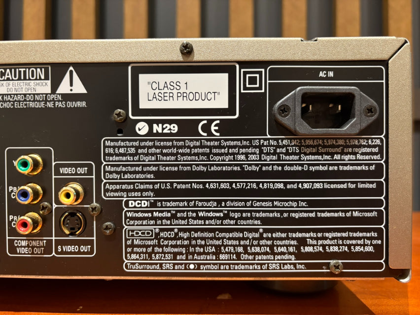 Denon DVD-3910 Universal DVD Player (SACD Compatible) - Consignment