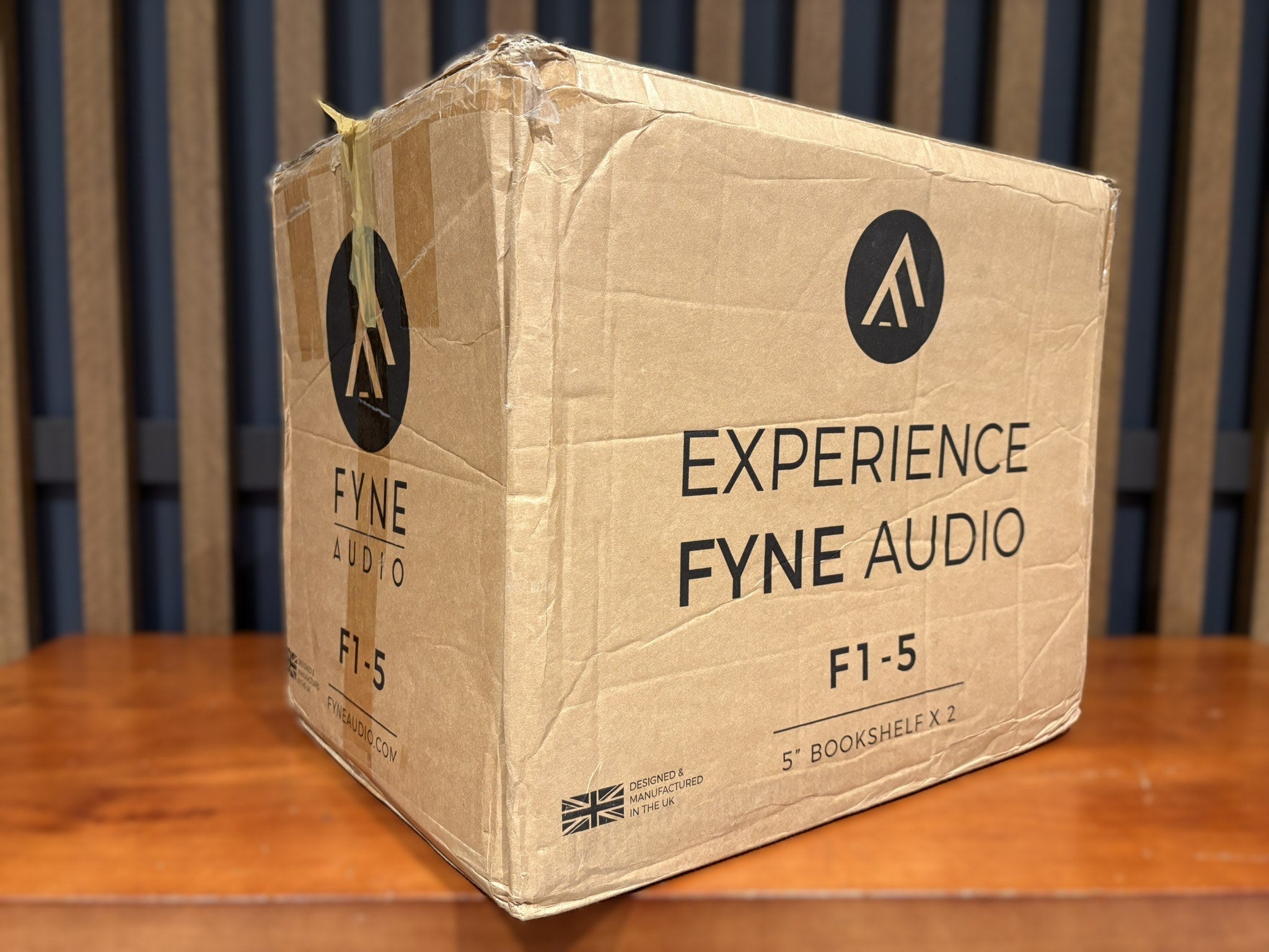 Fyne Audio F1-5 Bookshelf Speakers, Walnut - As Traded