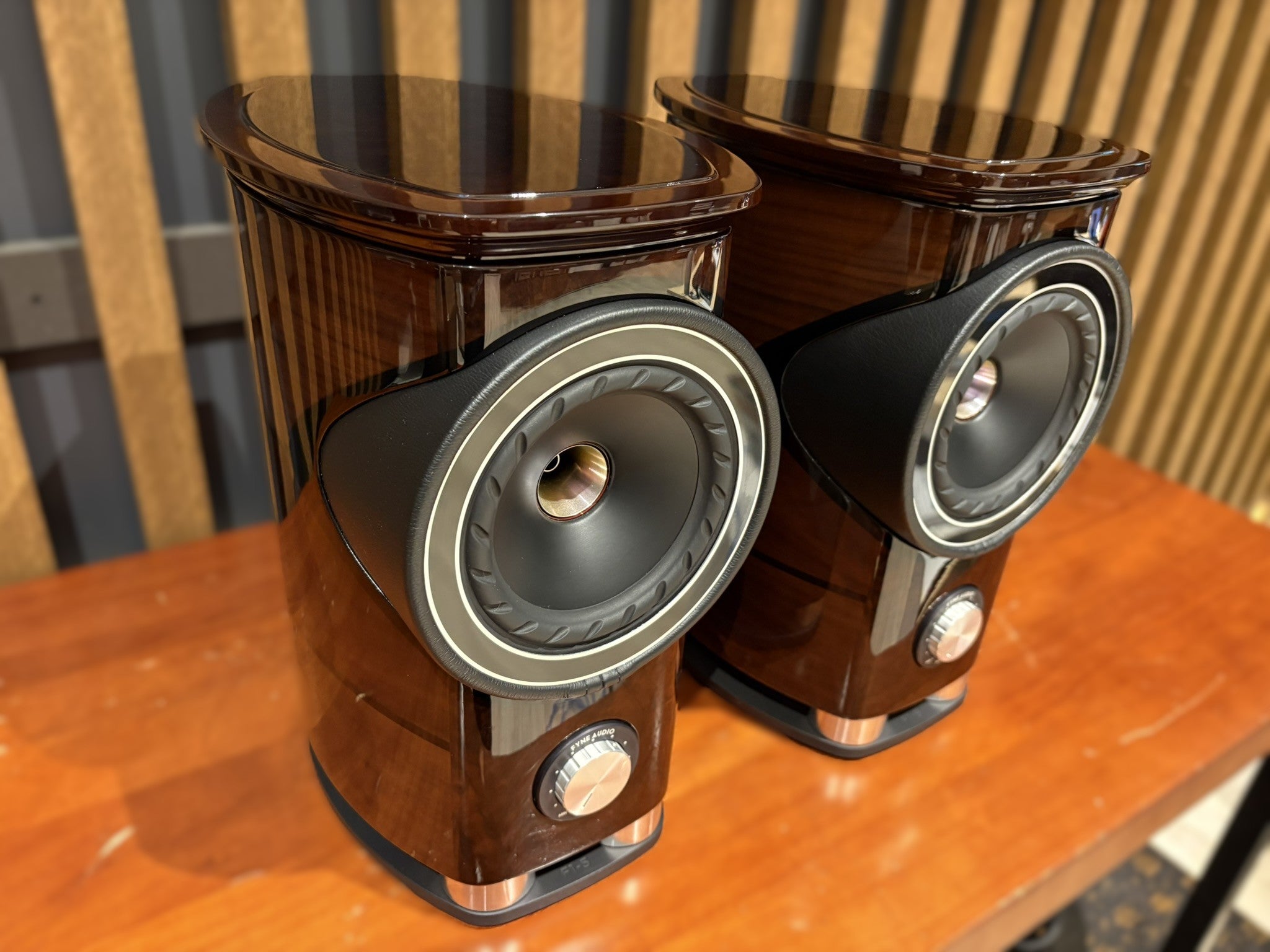 Fyne Audio F1-5 Bookshelf Speakers, Walnut - As Traded