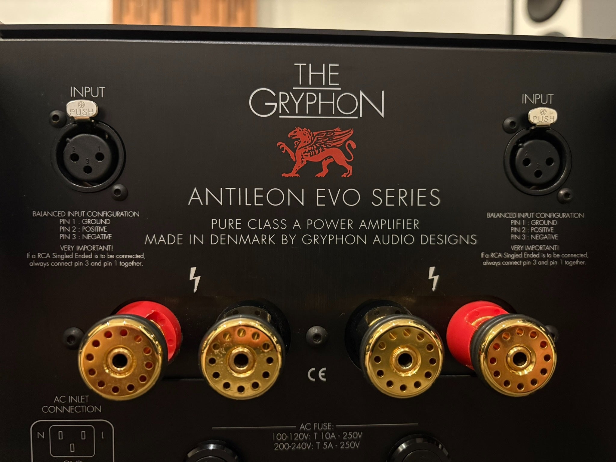 Gryphon Antileon EVO Stereo Power Amplifier - As Traded