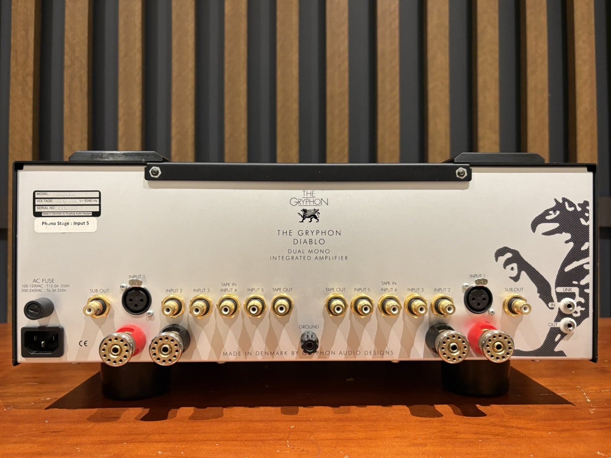 Gryphon Diablo (250) Integrated Amplifier (Optional Phonostage) - Consignment