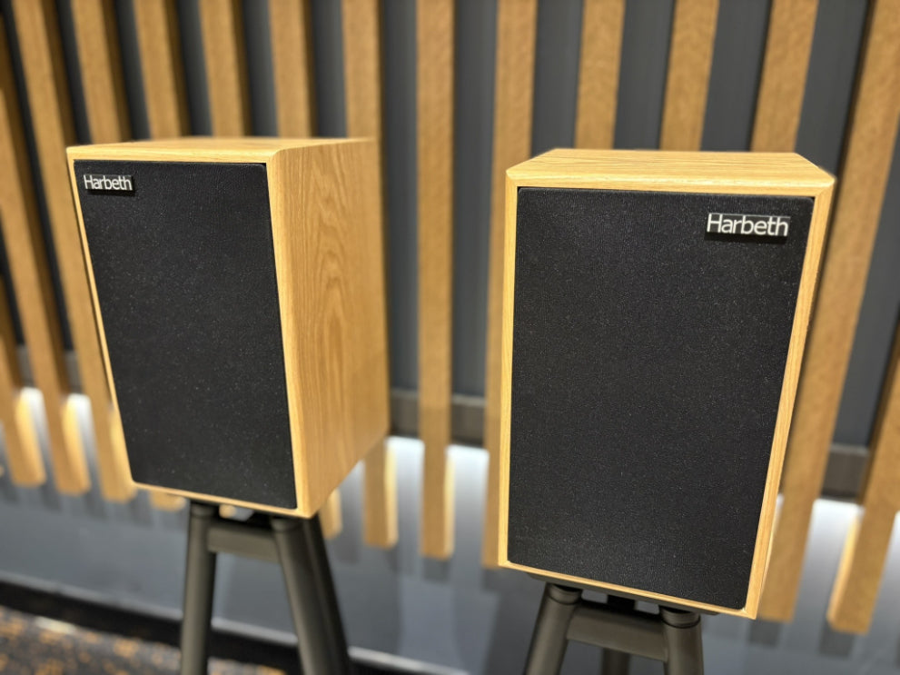 Harbeth P3ESR XD, Olive Ash w Stands - Consignment