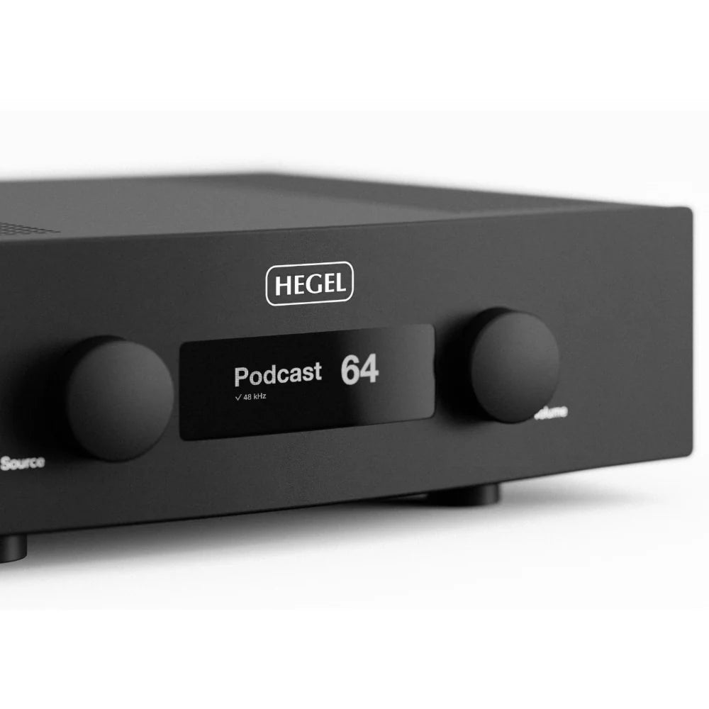 Hegel H400 Integrated Streaming Amplifier Front Zoom