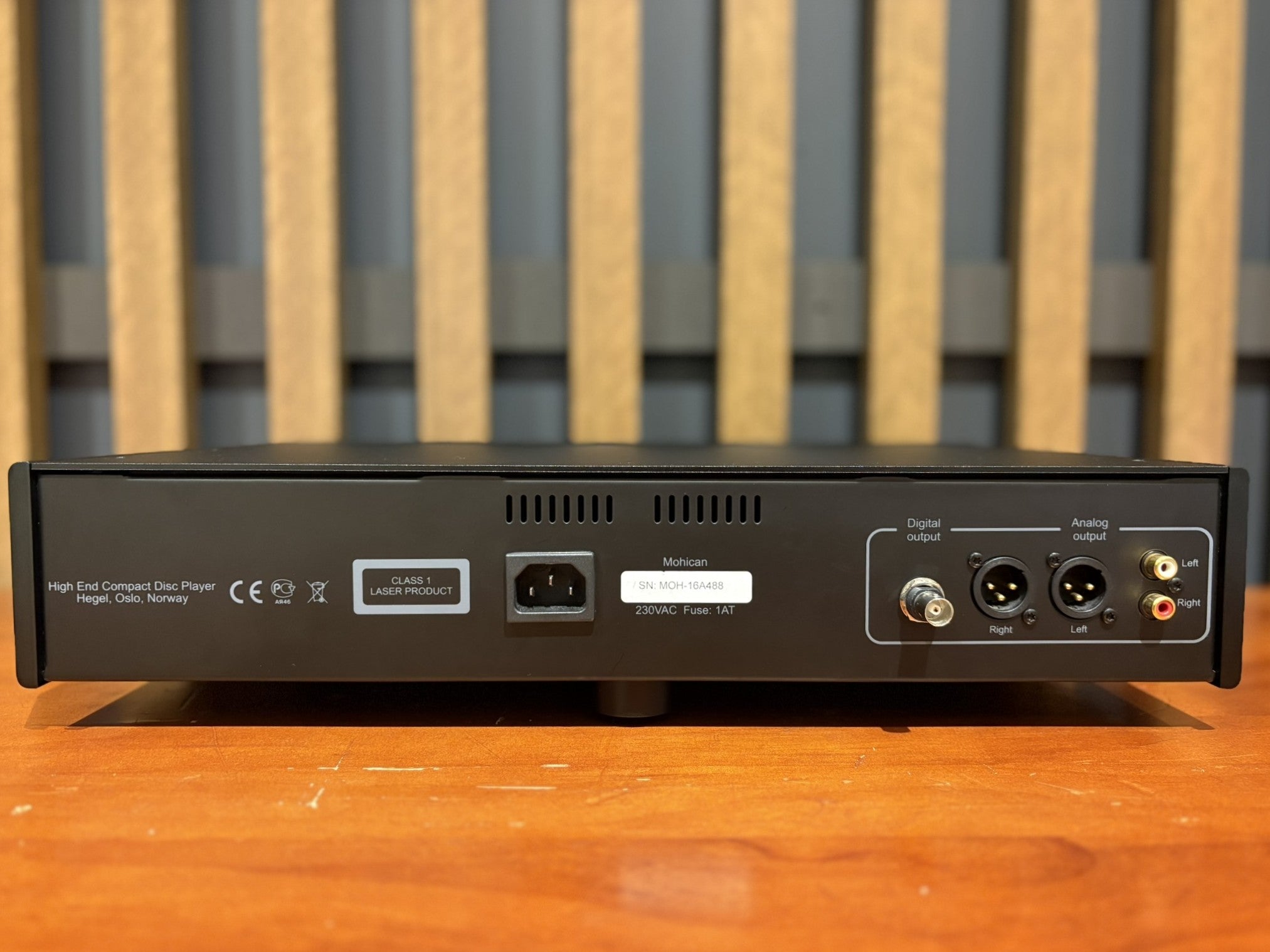 Hegel Mohican CD Player - Consignment