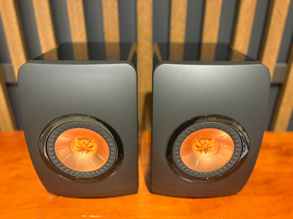kef-ls50-mk1-black-copper-front-top