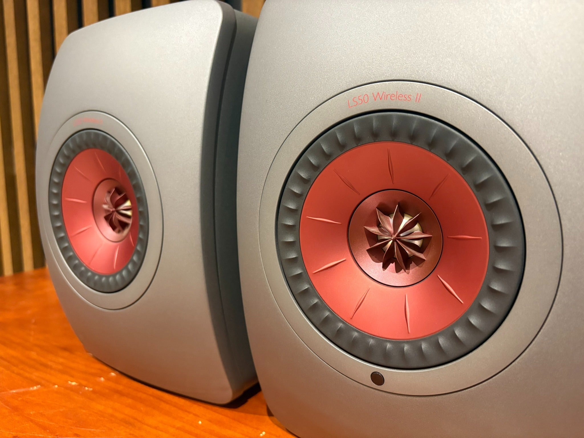 KEF LS50 Wireless II Active Speakers (Titanium Grey) - As Traded