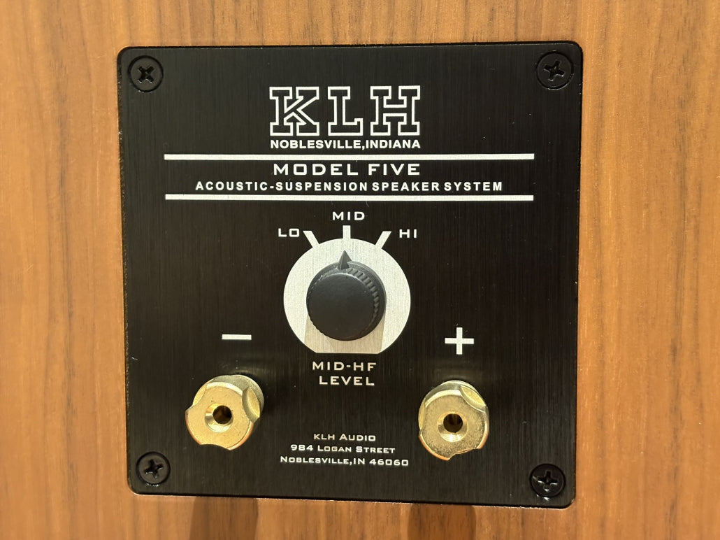 KLH Model 5 Speakers with Stands - Consignment