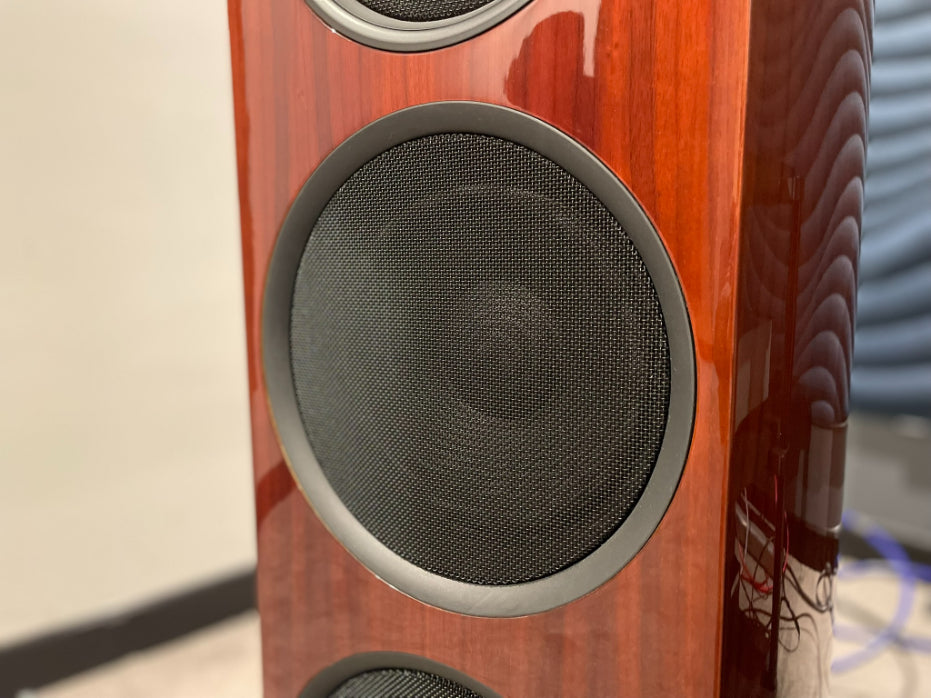 Linn 350 Klimax Exakt Floorstanding Speakers, Rosenut - As Traded