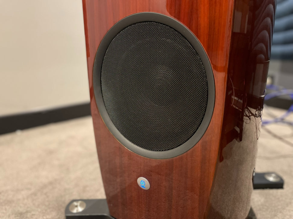 Linn 350 Klimax Exakt Floorstanding Speakers, Rosenut - As Traded