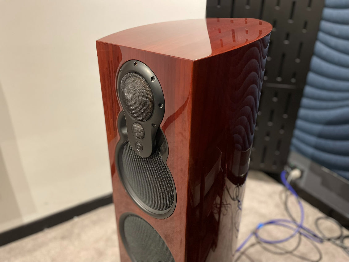 Linn 350 Klimax Exakt Floorstanding Speakers, Rosenut - As Traded