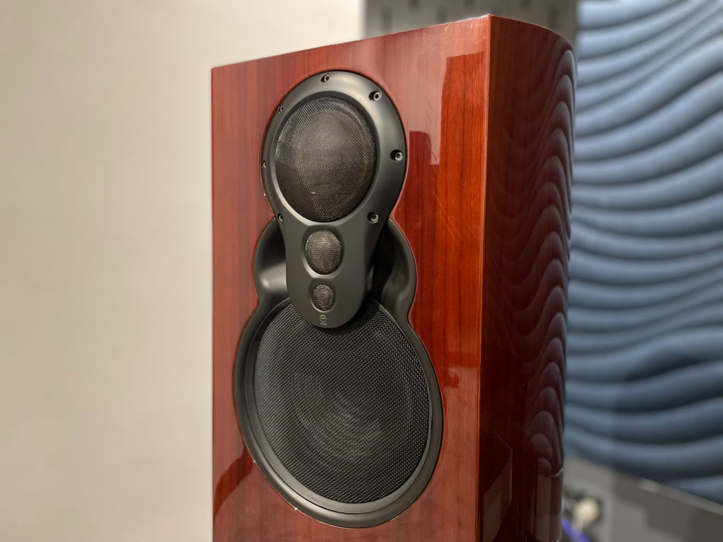 Linn 350 Klimax Exakt Floorstanding Speakers, Rosenut - As Traded