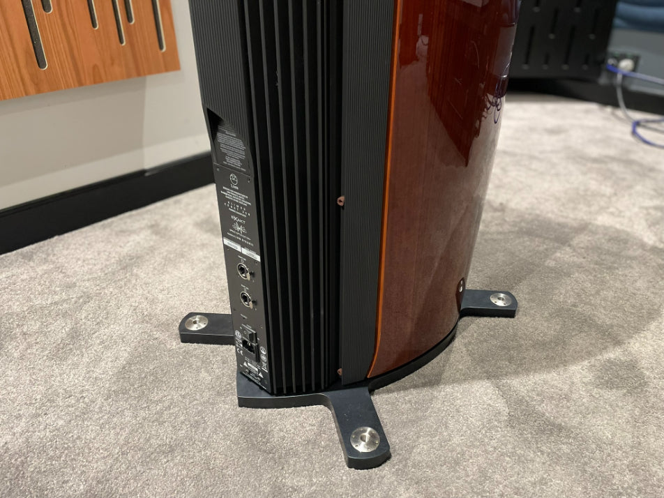 Linn 350 Klimax Exakt Floorstanding Speakers, Rosenut - As Traded