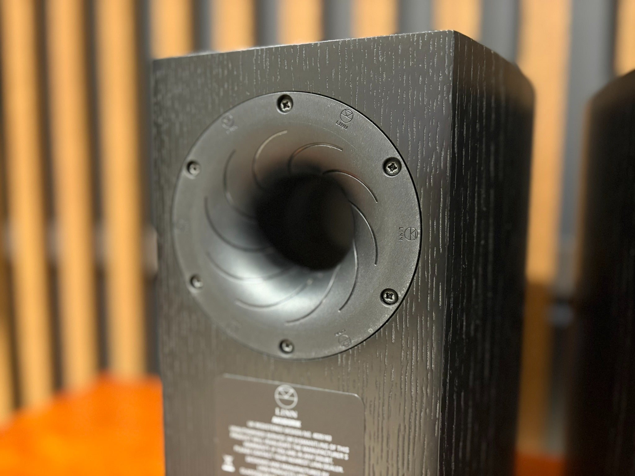 Linn Akudorik Passive Bookshelf Speakers, Black - As Traded
