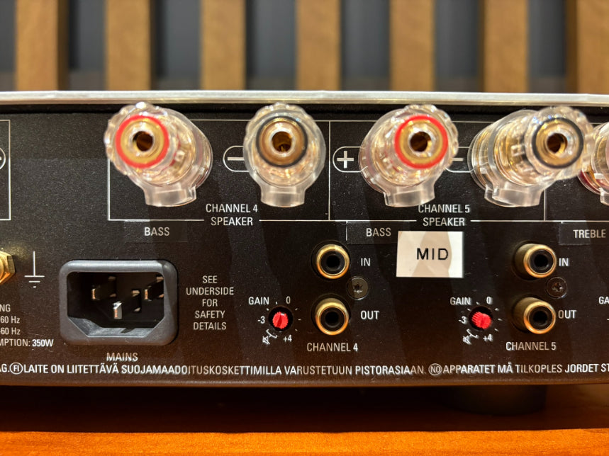 Linn Majik 6100 6 Channel Power Amplifier, Silver - Consignment