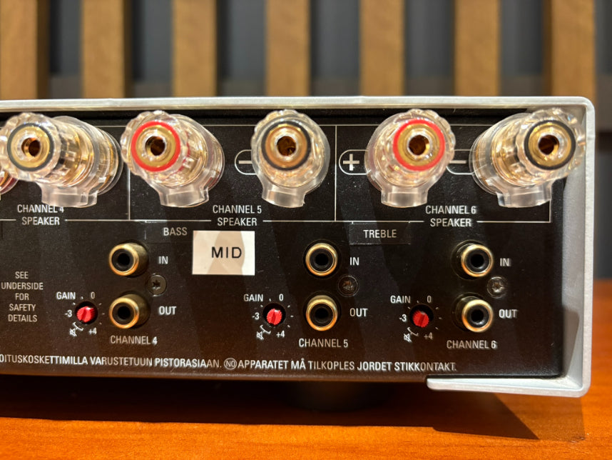 Linn Majik 6100 6 Channel Power Amplifier, Silver - Consignment