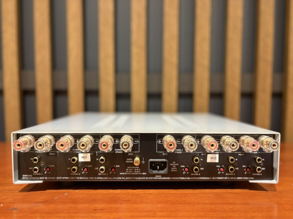 Linn Majik 6100 6 Channel Power Amplifier, Silver - Consignment
