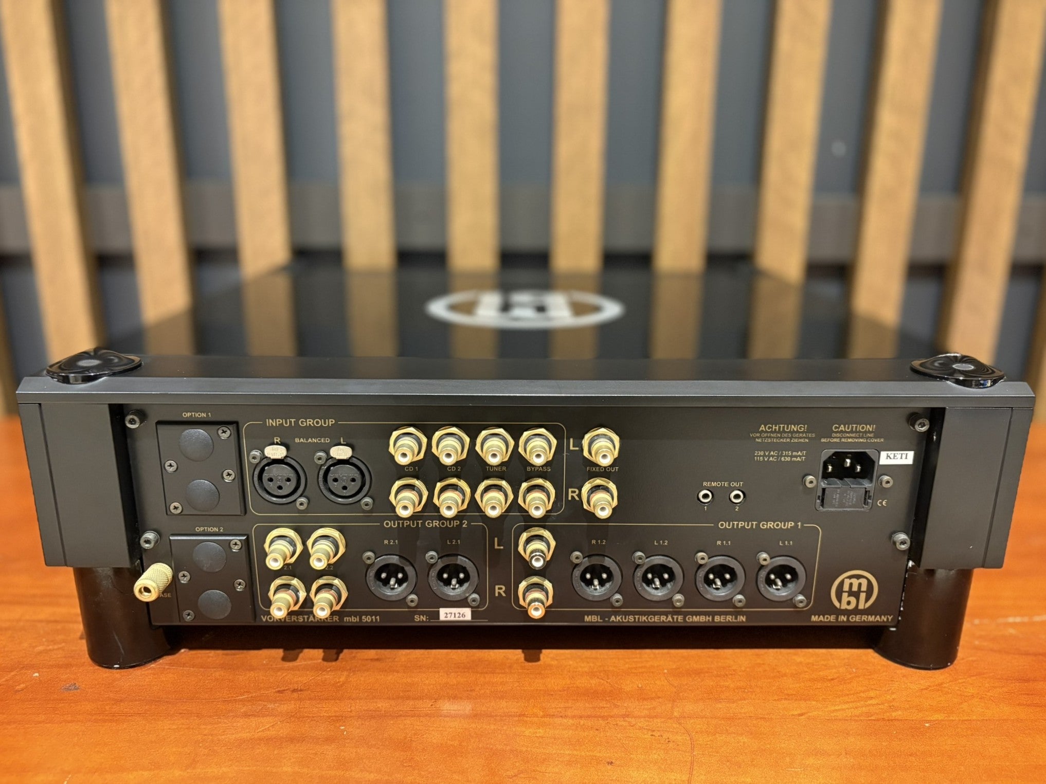 MBL 5011 Preamplifier - Consignment