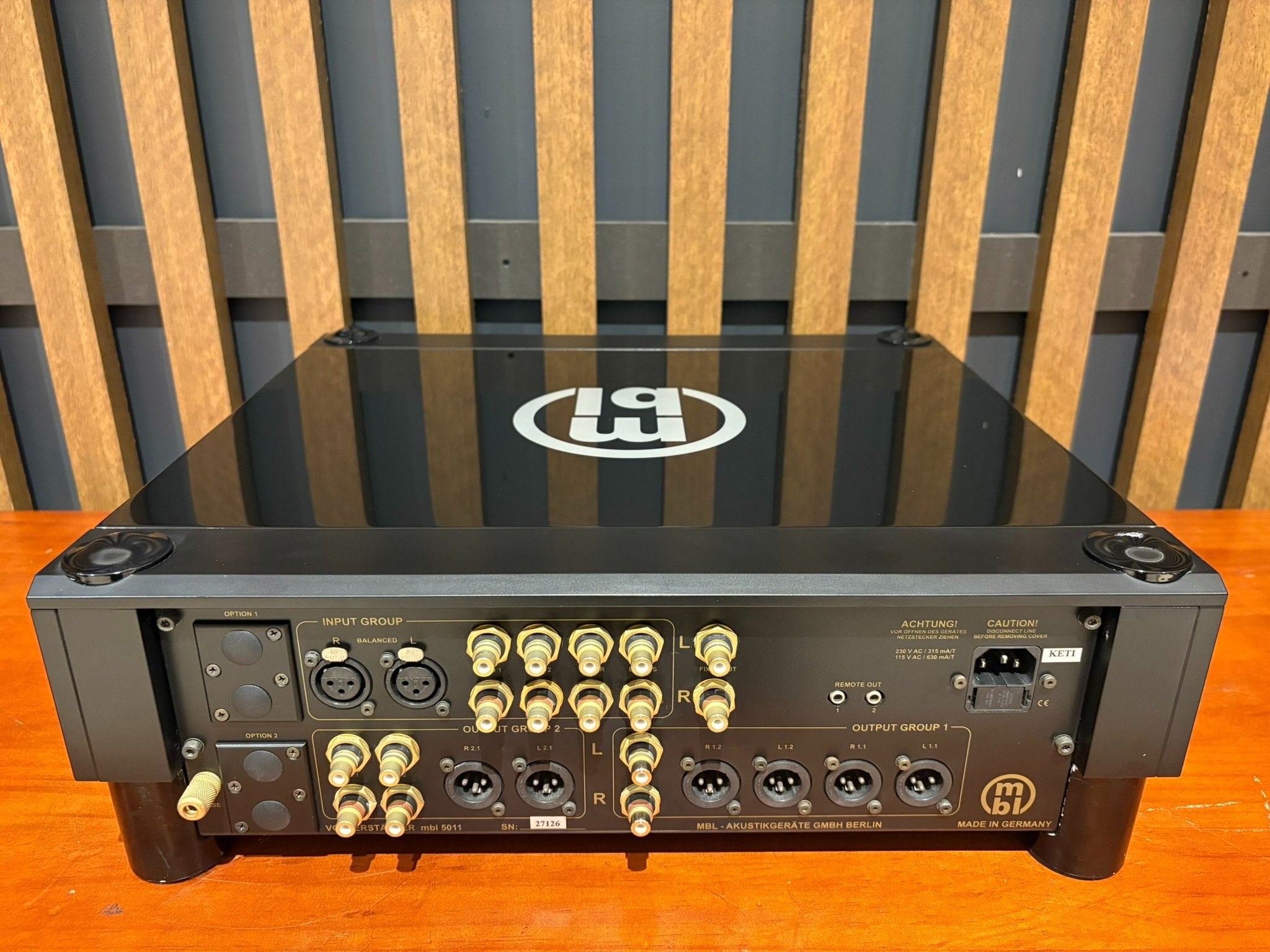 MBL 5011 Preamplifier - Consignment