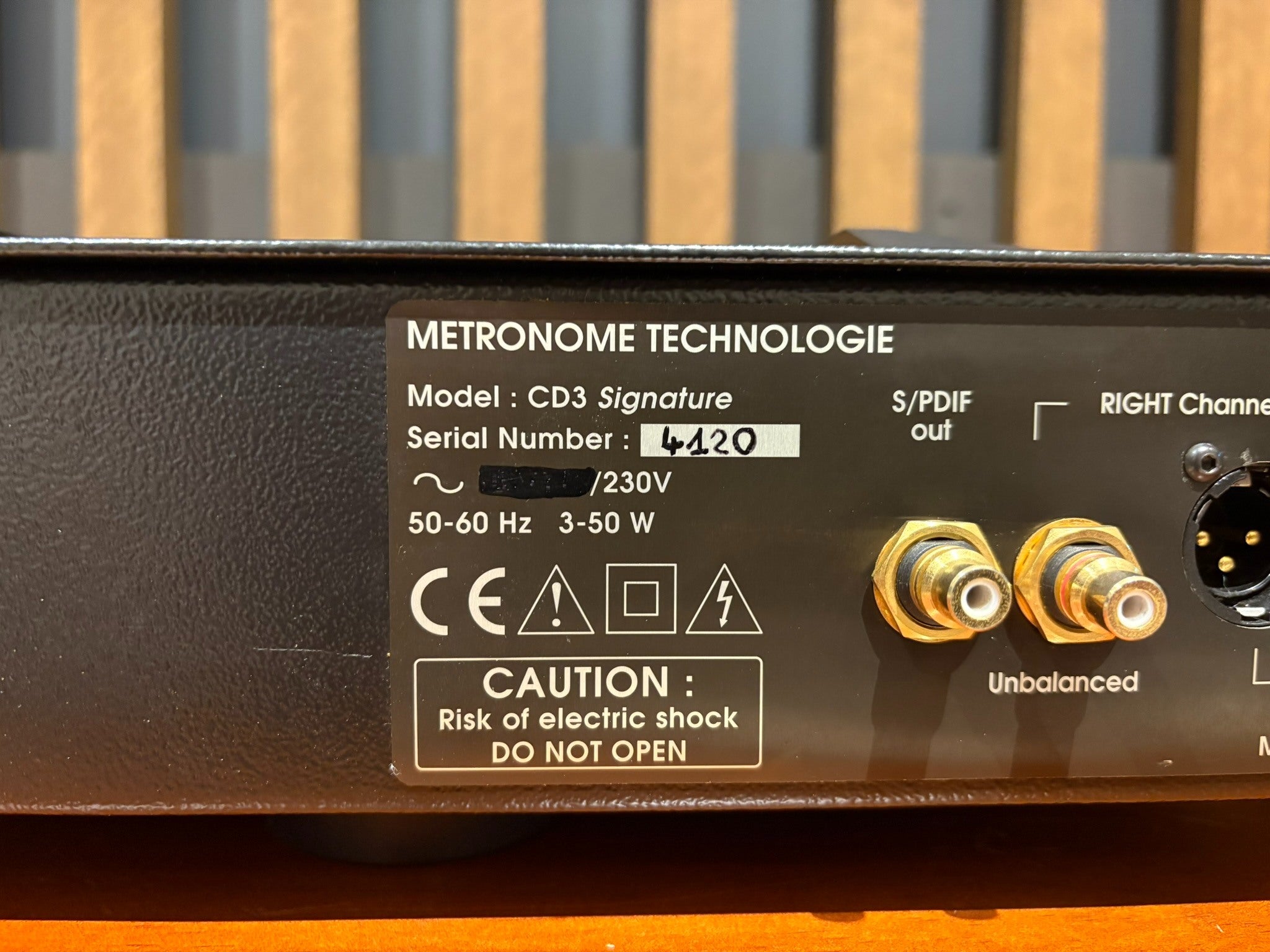 Metronome Technologie CD3 Signature - Consignment