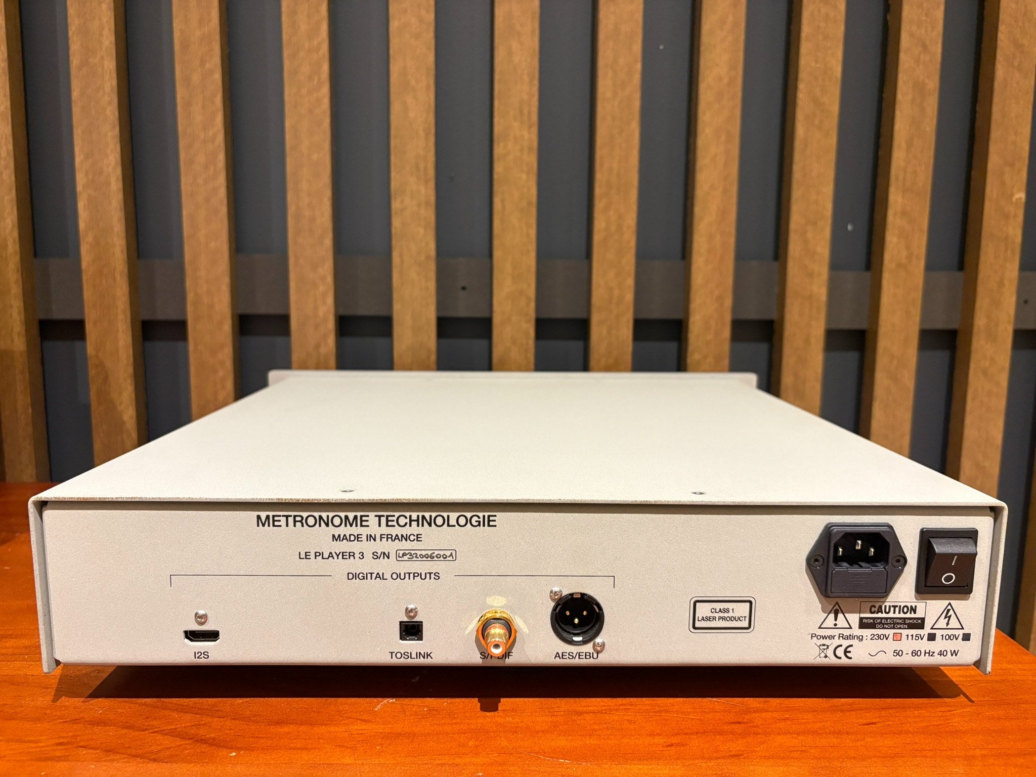 Métronome Technologie Le Player 3 CD Transport - As Traded