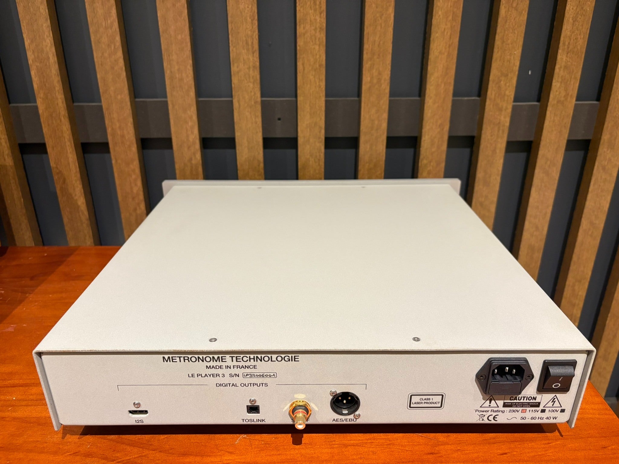 Métronome Technologie Le Player 3 CD Transport - As Traded