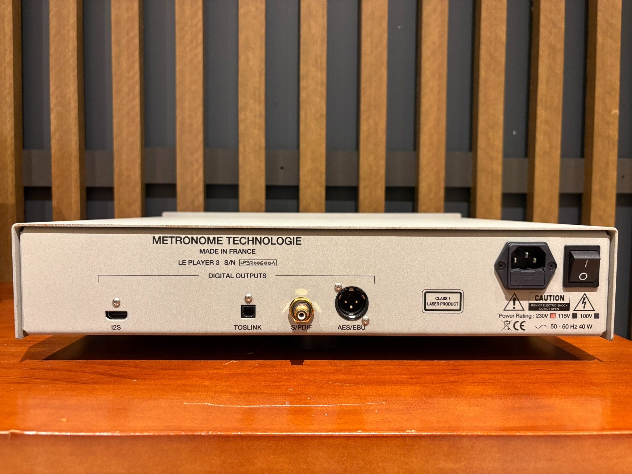 Métronome Technologie Le Player 3 CD Transport - As Traded