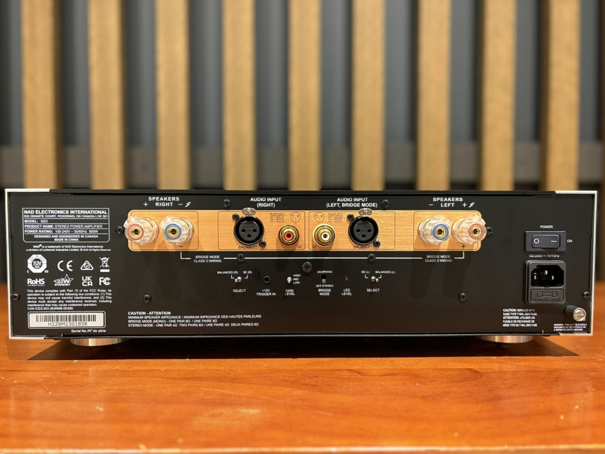 NAD Masters M23 Stereo Power Amplifier - Consignment