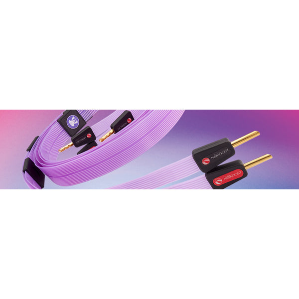 Nordost Purple Flare 3 Speaker Cable Banana Banner