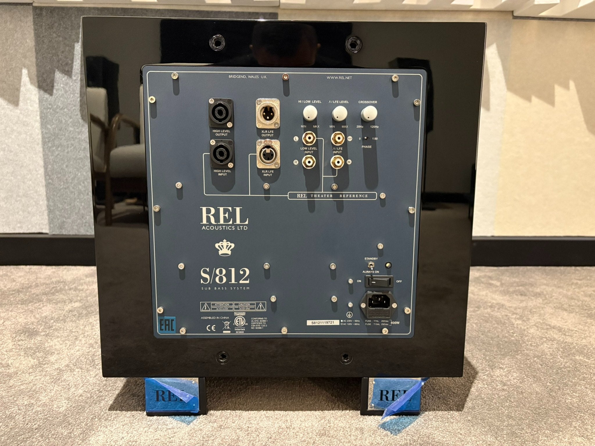 REL S/812 Subwoofer - As Traded