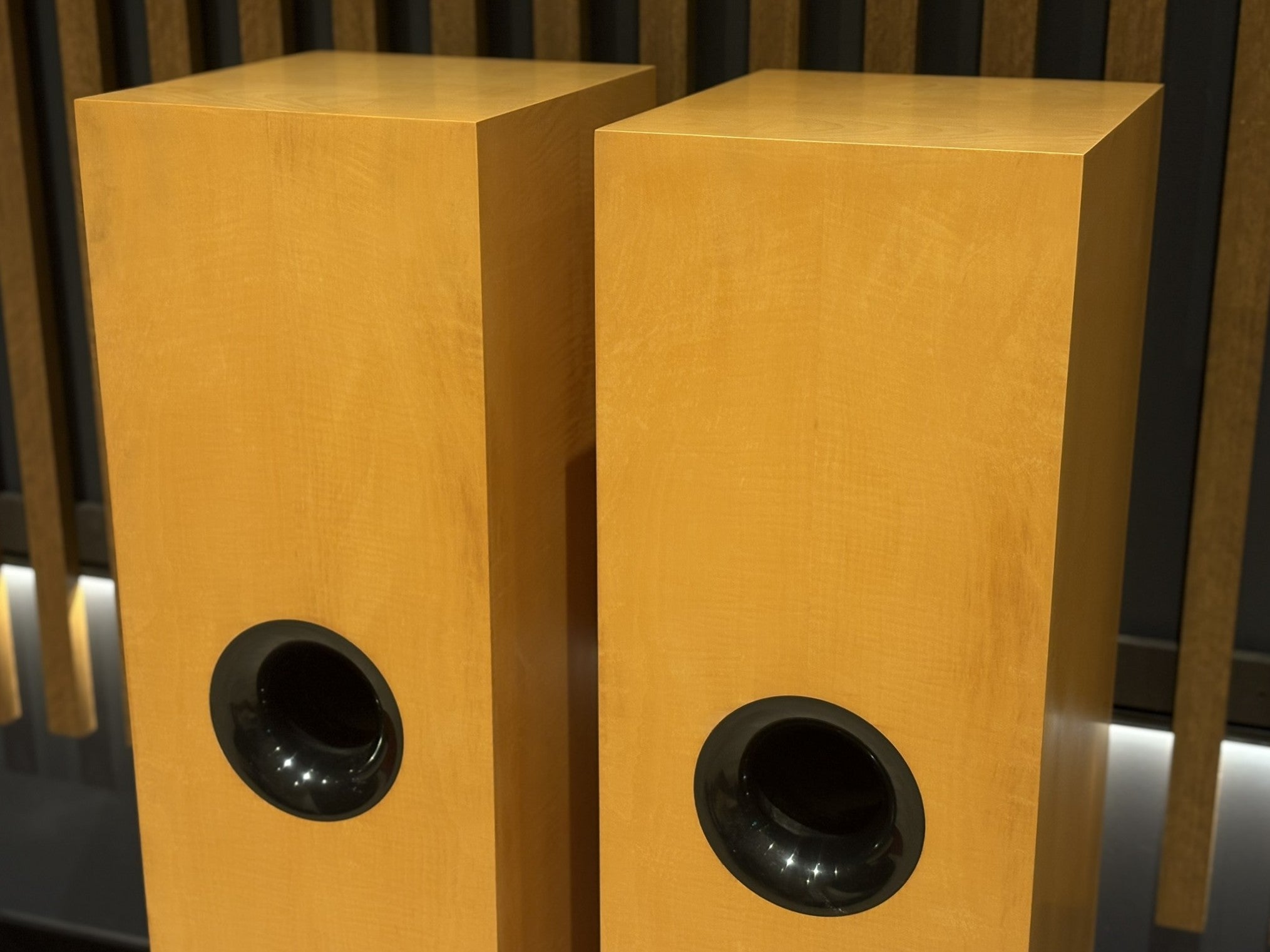 Revel Performa F30 Floorstanding Speakers, Maple - Consignment