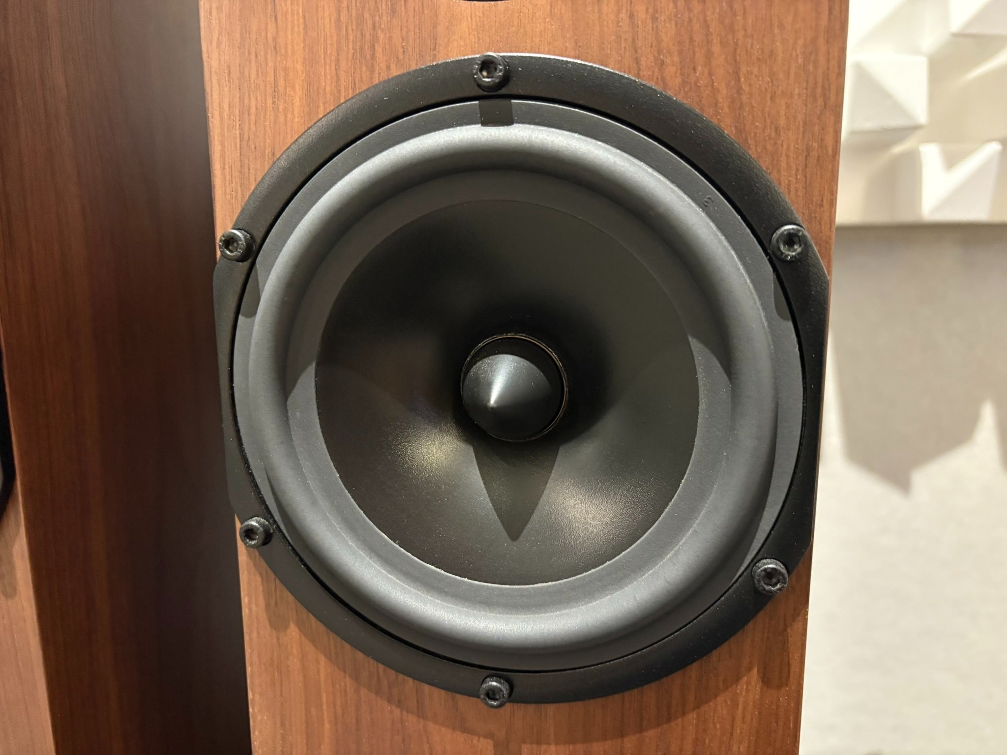 Spendor A4 Compact Floorstanding Speakers, Walnut - Consignment