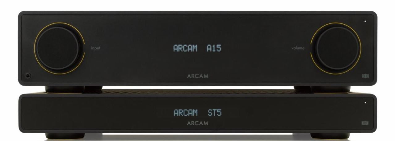 Arcam ST5 Streamer + A15 Amplifier Bundle