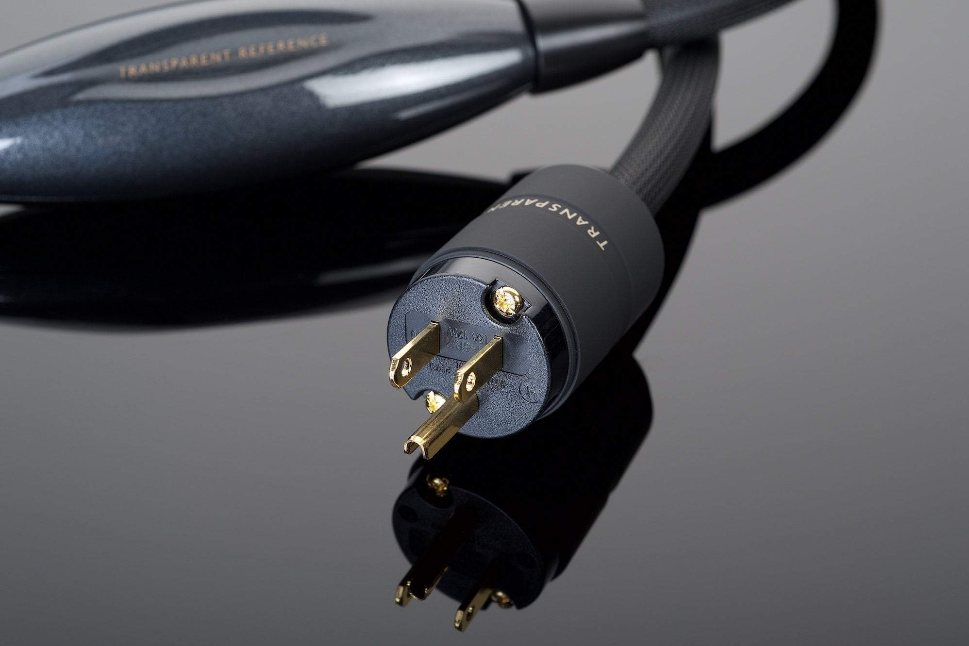 Transparent Reference Power Cord Plug