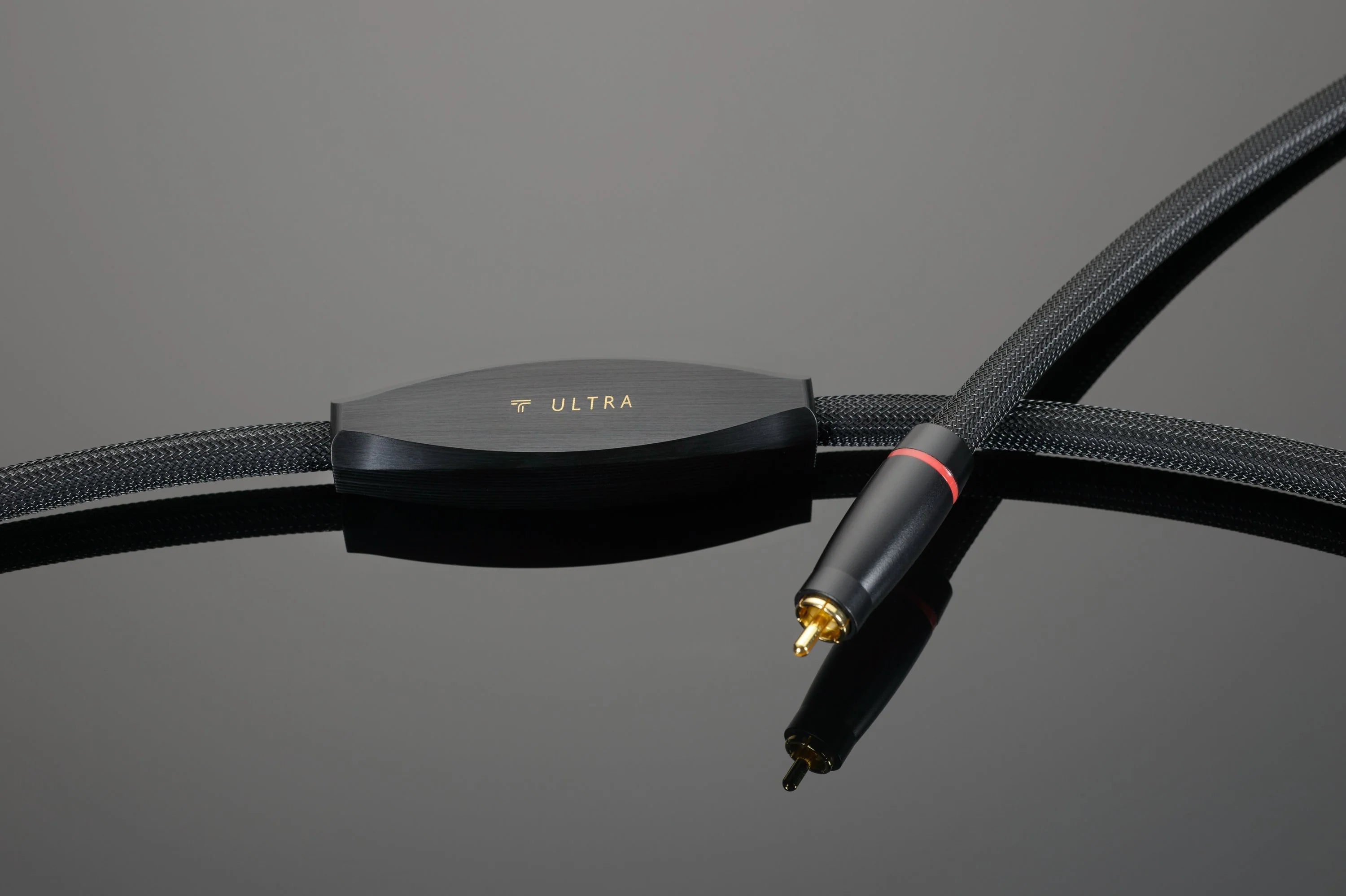 Transparent Ultra RCA Interconnect Logo