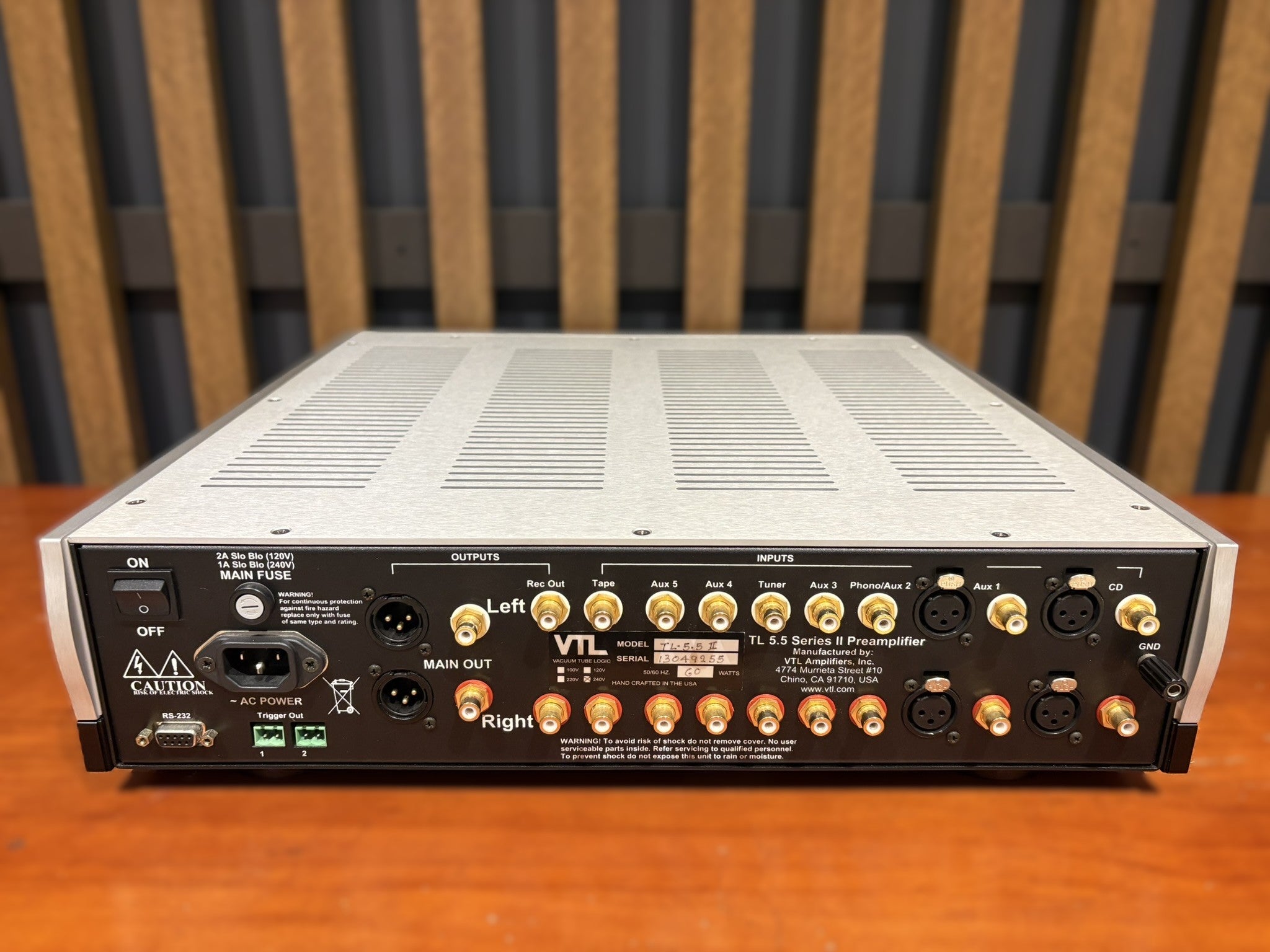 VTL TL5.5 Series II Preamplifier - As Traded