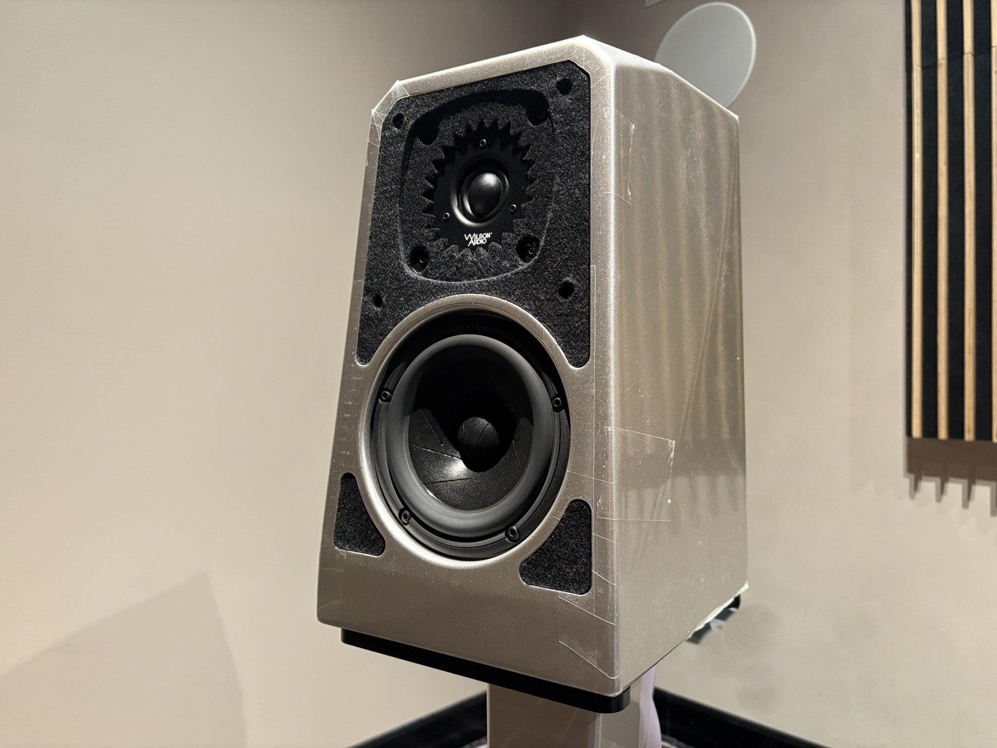 Wilson Audio TuneTot Speakers with Stands, Quartz - Ex Demo