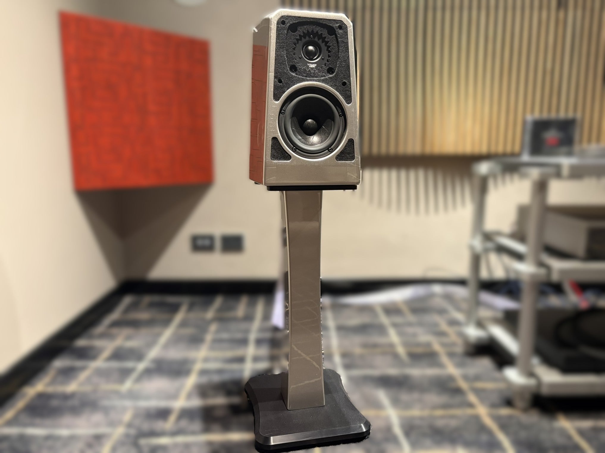 Wilson Audio TuneTot Speakers with Stands, Quartz - Ex Demo