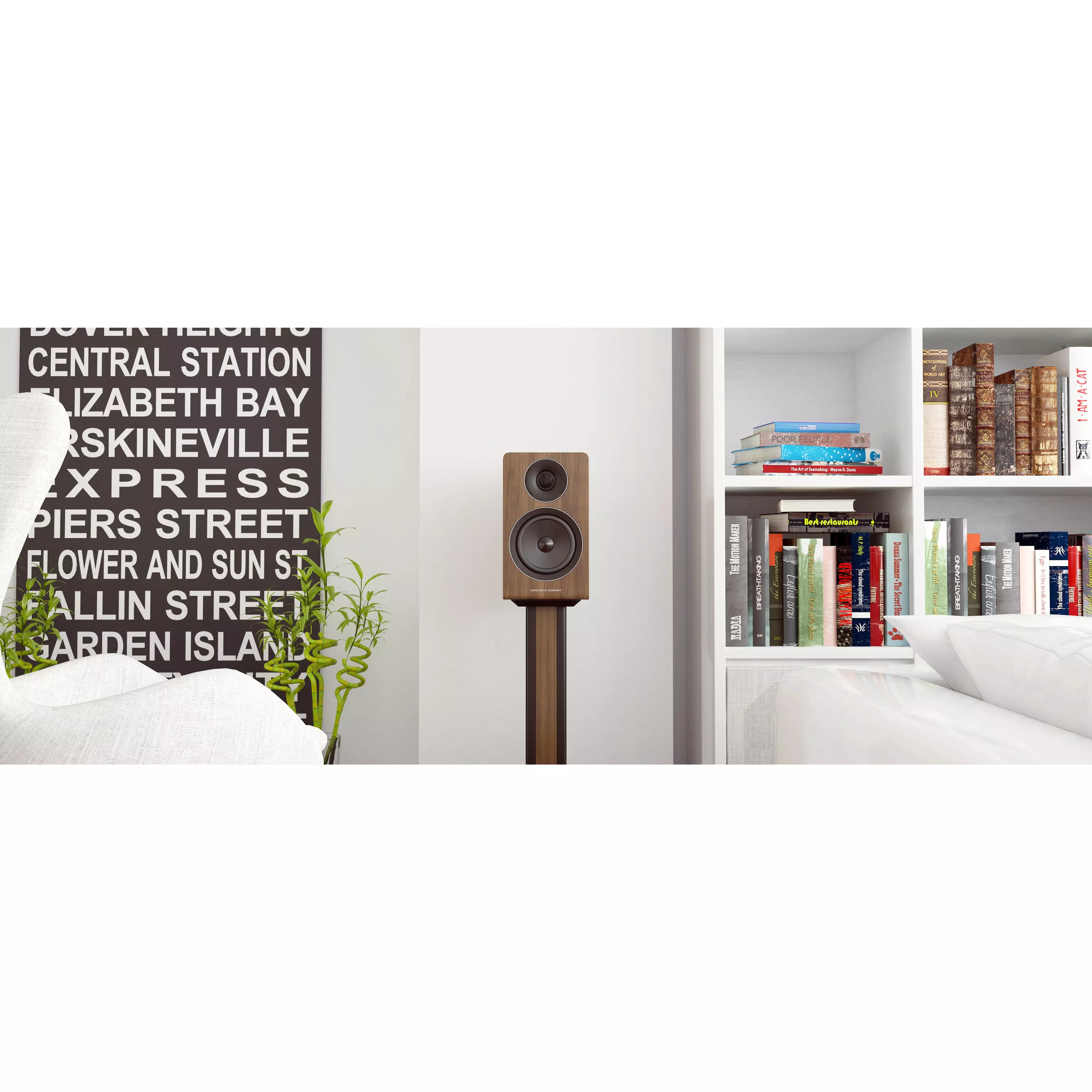 Acoustic Energy AE300 Standmount/Bookshelf Speakers